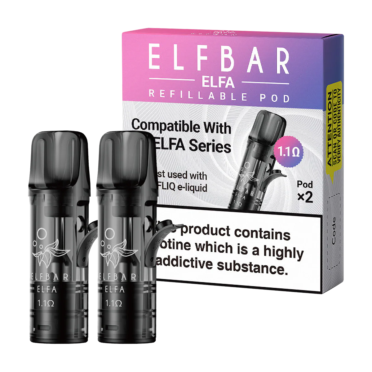 Elfbar Elfa Refillable Pods