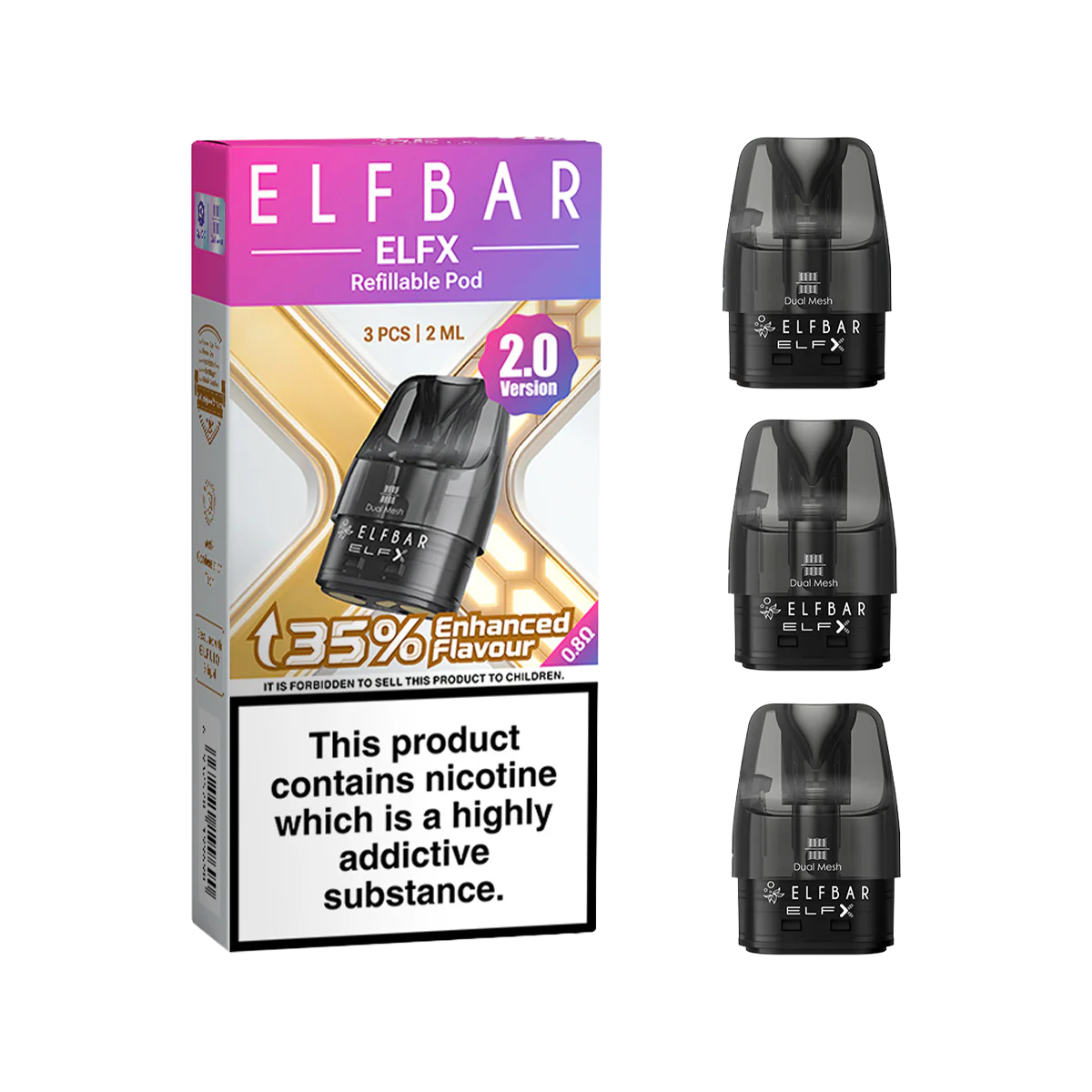Elfbar ELFX 2.0 Pods - Image 2