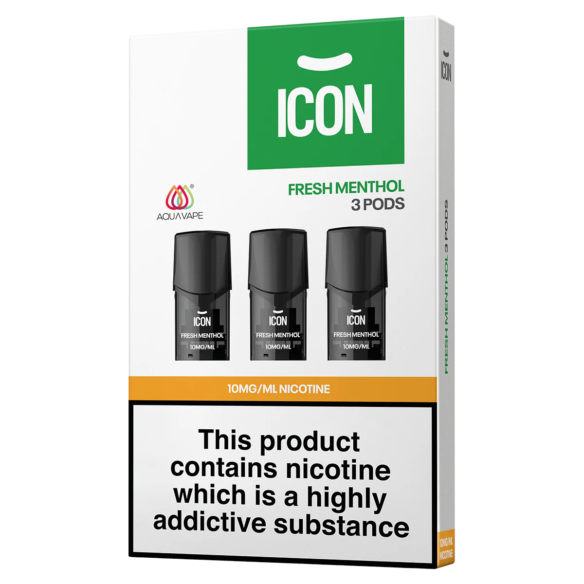 ICON Vape Fresh Menthol Pods (Pack of 3)