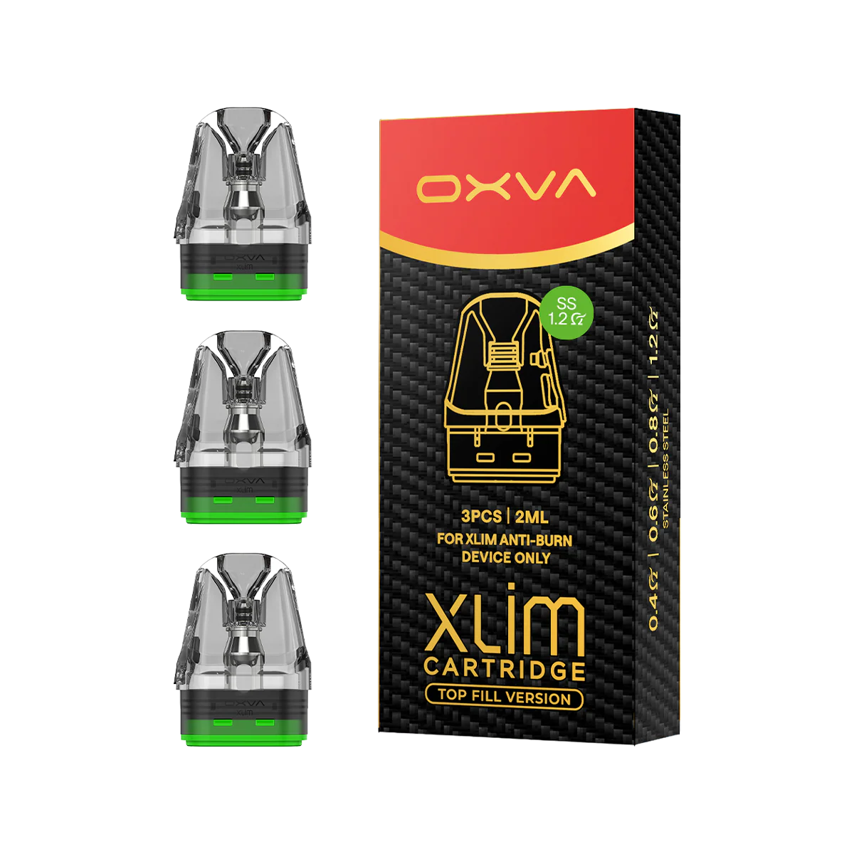 OXVA Xlim Stainless Steel Pod - Image 5