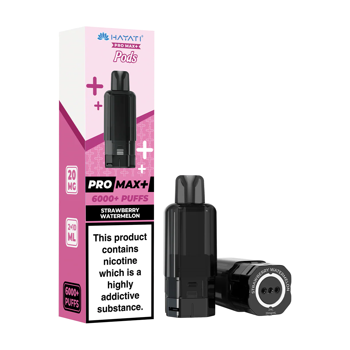 Strawberry Watermelon Hayati Pro Max+ Refill Pack