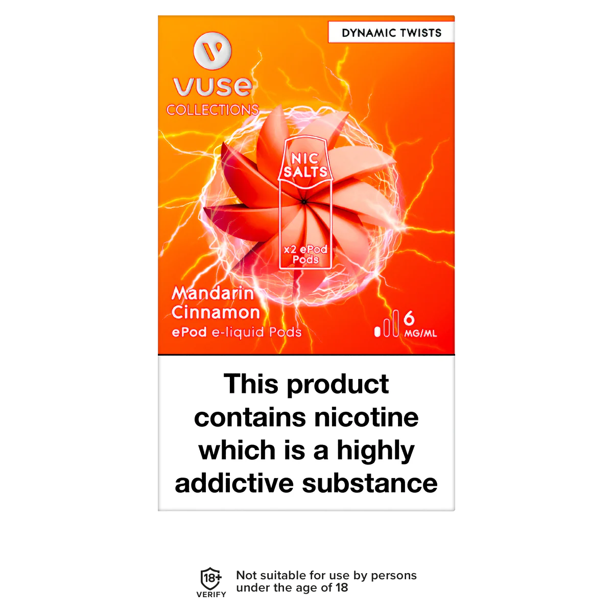 Vuse ePod vPro Mandarin Cinnamon Pods
