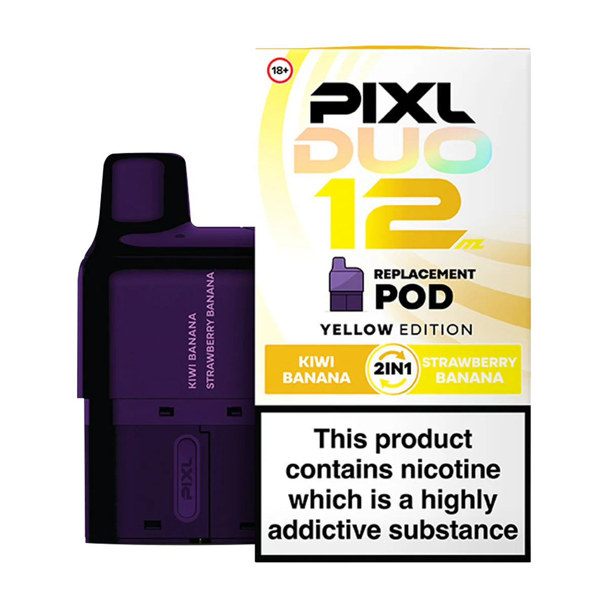 Yellow Edition Pixl Duo 12 Refill Pack